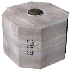 10'x10' Octagon Vault-MTEMC