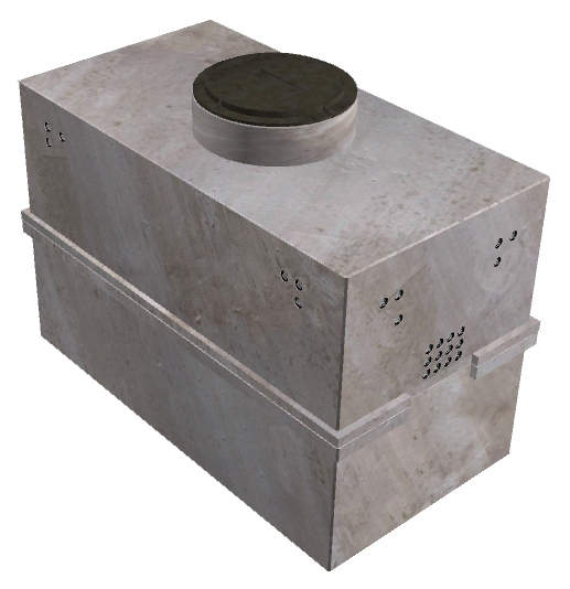 6' X 12' UTILITY VAULT - SIERRA PACIFIC