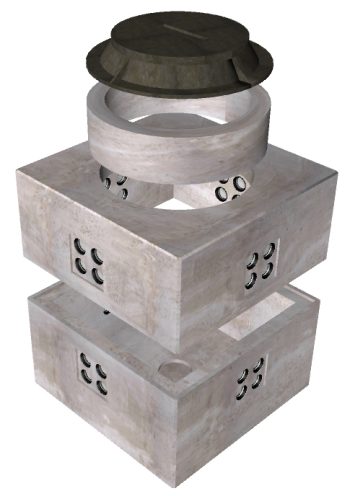 4’x4′ Pull Box-AT&T Split - Image 2