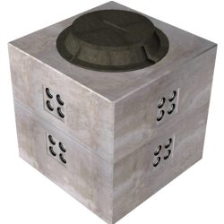 12’x6’x7′ Communications Vault-48SPATT