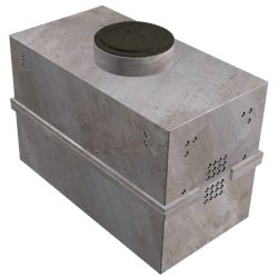 12’x6’x7′ Communications Vault-612AATT