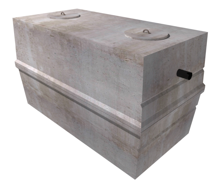 Grease Trap-1500 Gal.-Non-Traffic Rated