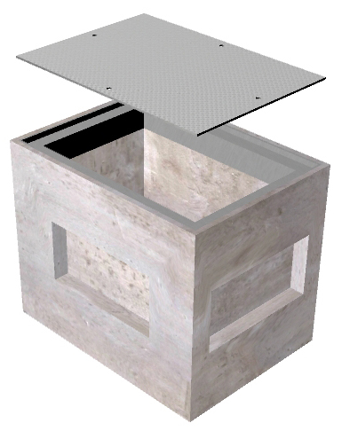 2'-6"x3' Pull Box - Image 2