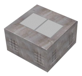 4484-LA Vault 4'-4" x 8'-4"