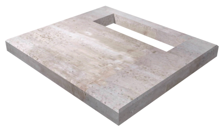 5'-2"x5'-2" Equipment Pad-TECO