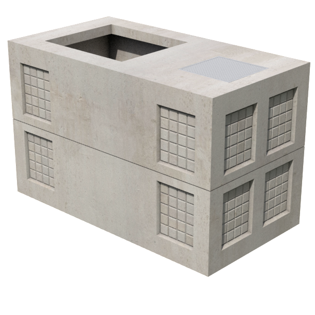 ED3 612-LA Switch Gear Vault