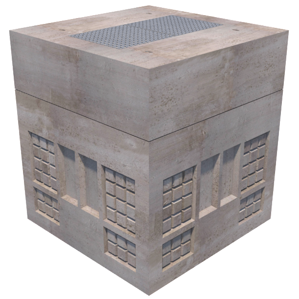 776-LA-7 Vault 6'-4" x 6'-4"