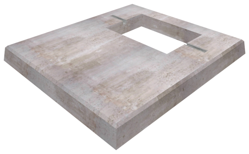 4'-0"x4'-6"x6" Transformer Pad-Edison UGS #504