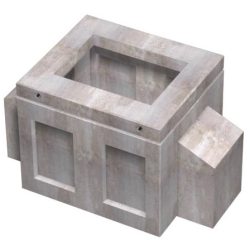 4'-0"x4'-6"x8" Transformer Slab Box-Edison UGS #592.1