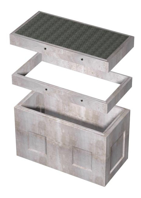 3'-0"x5'-0"x4'-0" Flatwall Pull Box UGS #225.1 - Image 2