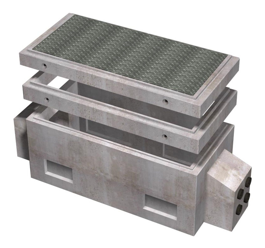 3'-0"x6'-0"x4'-0" Recess Pull Box-Edison - Image 2