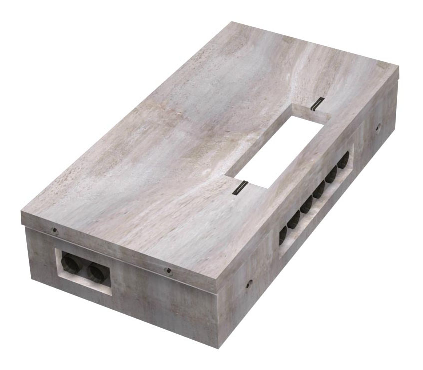 6’x9′-6″ Slab Box/Pad-Edison