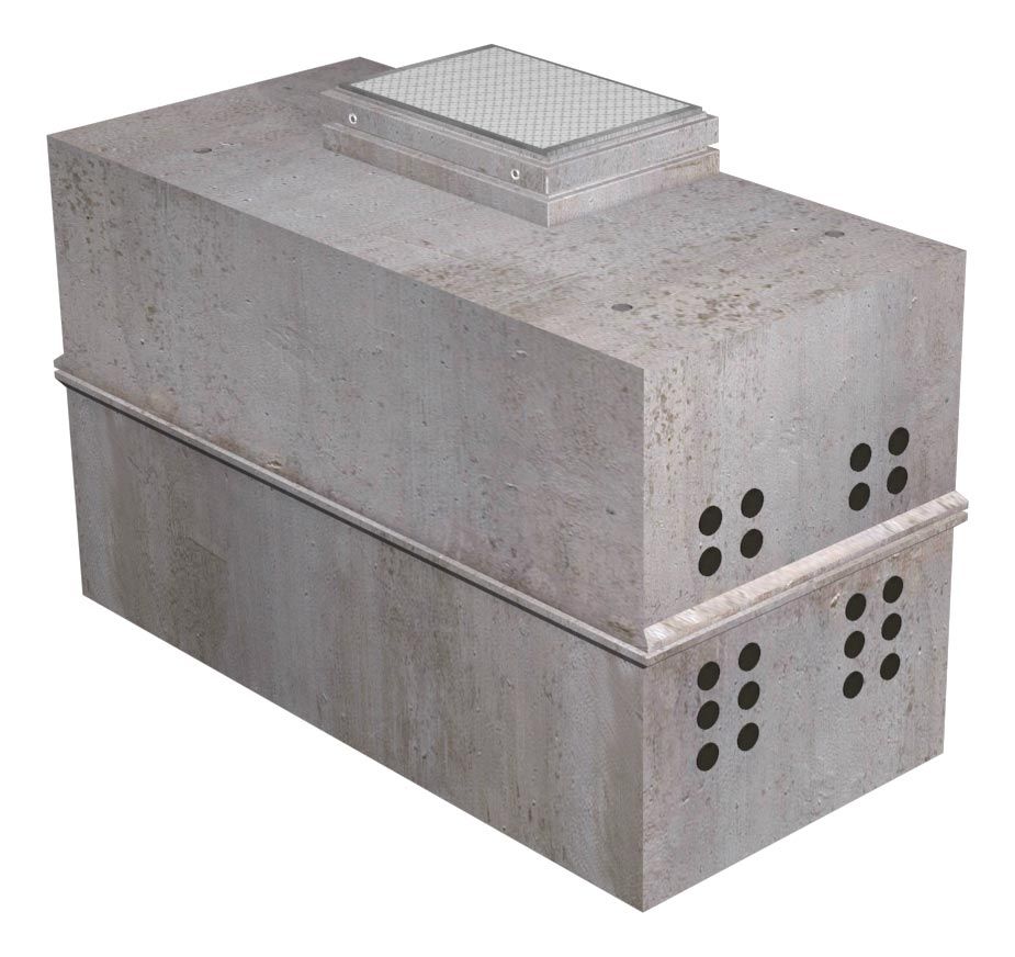 6'-0"x12'-0"x7'-0" Electrical Vault-Edison UGS #568.1