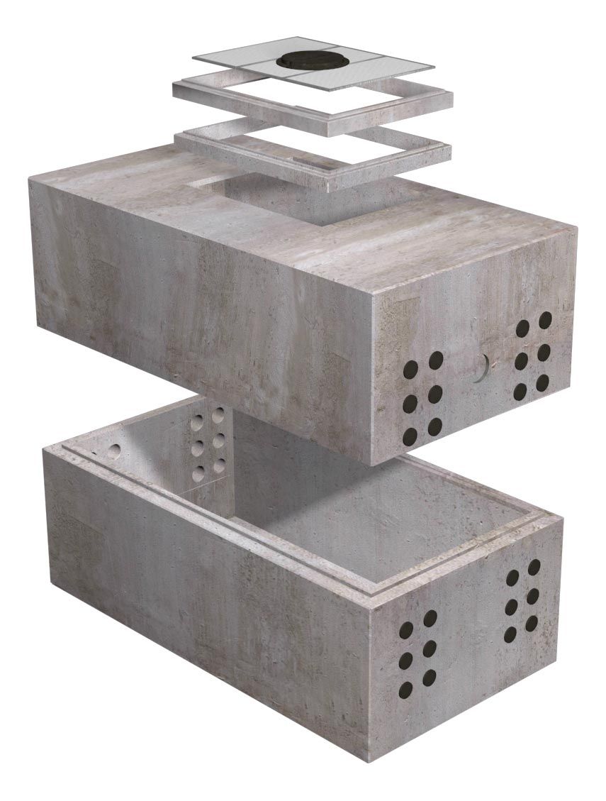 7'-0"x14'-0"x8'-0" Electrical Vault UGS #410.3 - Image 2