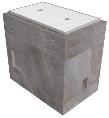3'-0"x5'-0"x4'-0" Intercept Pull Box-AT&T