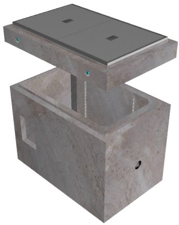 3'-0"x5'-0"x4'-0" Flatwall Pull Box-AT&T - Image 2