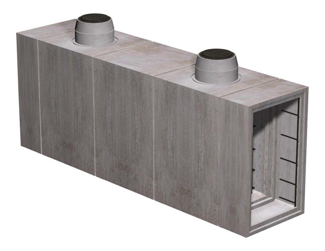 6'-0" x 9'-0" x Varies Electrical Intercept Vault-AT&T