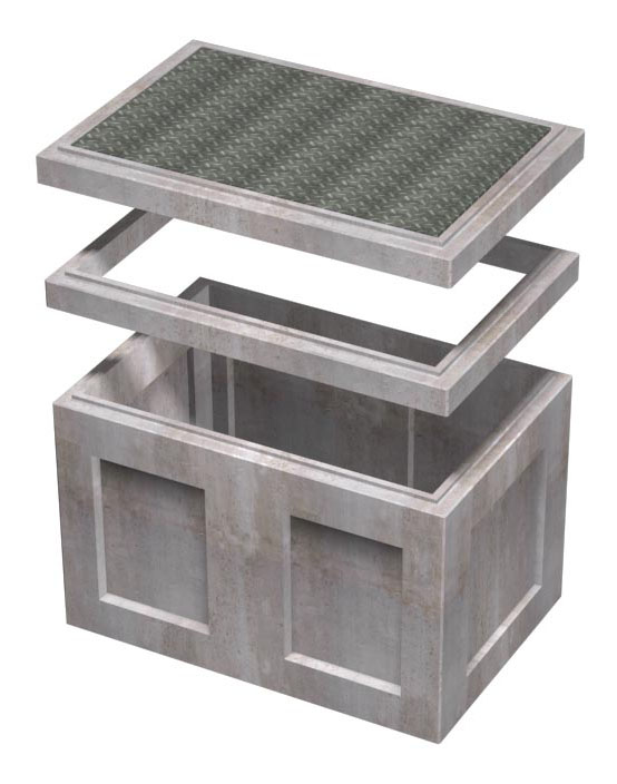 2'-6"x4' Flatwall Pull Box-Aneheim - Image 2
