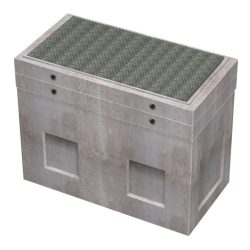 4'x6'-6" Deep Recess Pull Box-Burbank