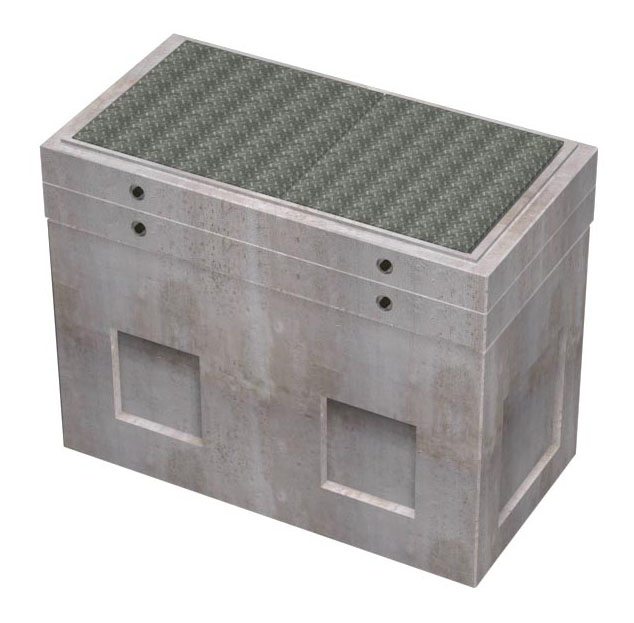 4'x6'-6" Deep Recess Pull Box-Burbank