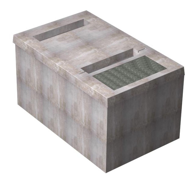 6'-6"x10' Slab Box/Pad-Colton