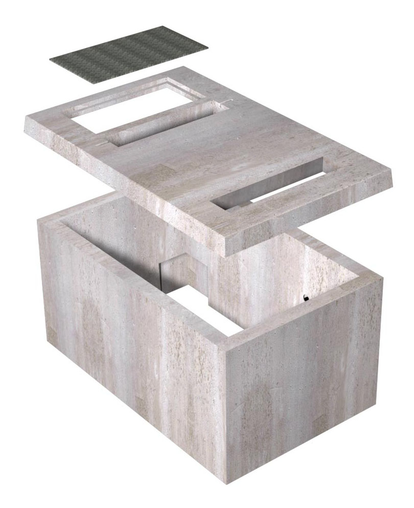 6'-6"x10' Slab Box/Pad-Colton - Image 2