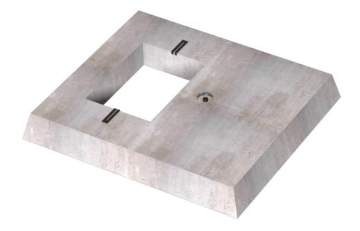 3'-8"x3'-10" Transformer Pad 3421ATP-IID