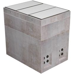 4'x6'-6" Communications Vault-IID