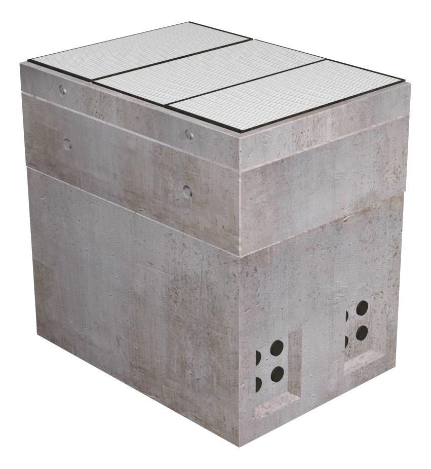 4'x6'-6" Communications Vault-IID