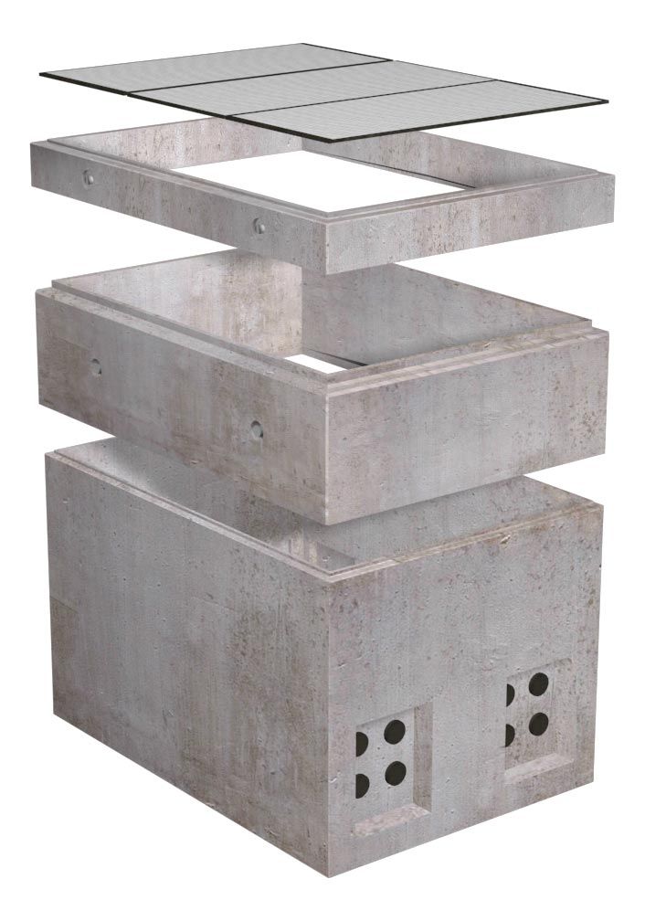 4'x6'-6" Communications Vault-IID - Image 2