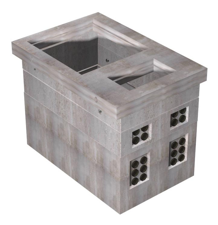 5'x8'-6" Imperial Irrigation District PMH Vault 3316