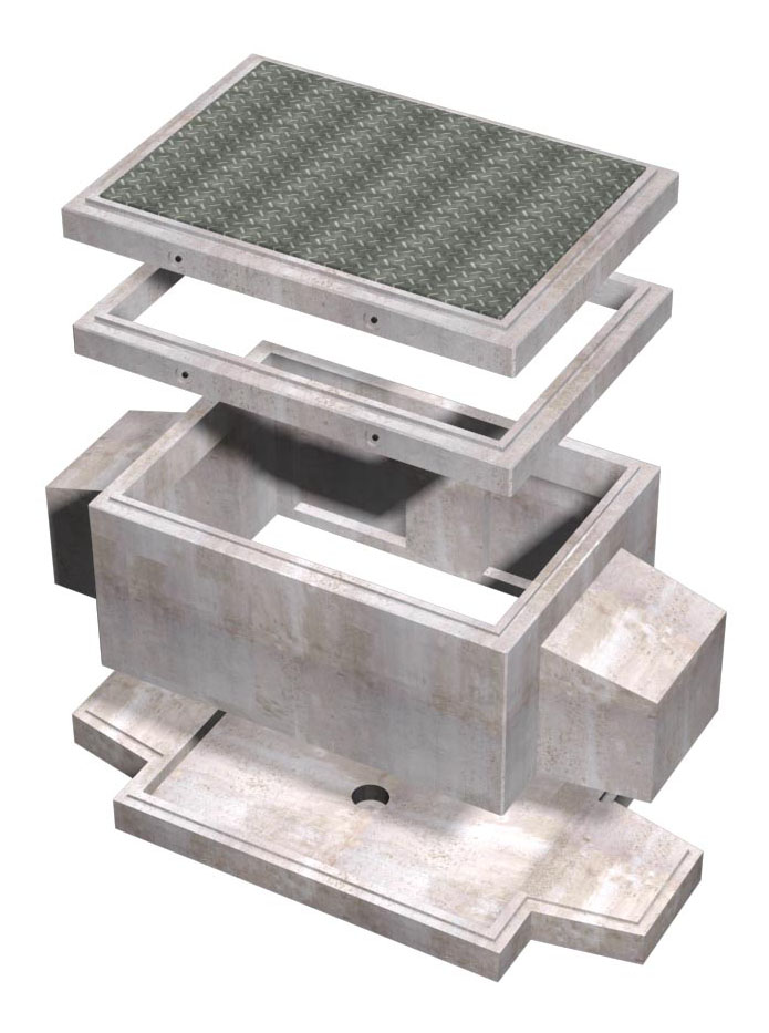 2'-6"x4' Intercept Pull Box-LADWP E-491 Group - Image 2