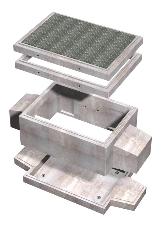2'-6"x4' Intercept Pull Box-LADWP E-541 Group 2 - Image 2