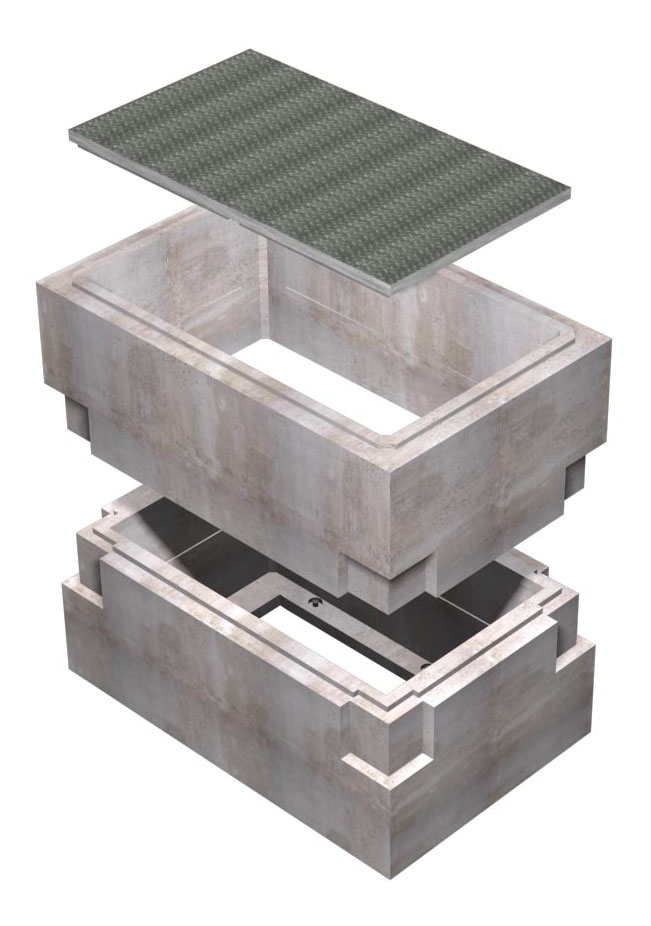 4'x7' Vault-City of Riverside - Image 2