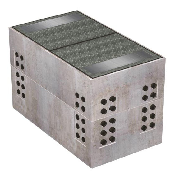 5'x8'-6" Communications Vault-Riverside