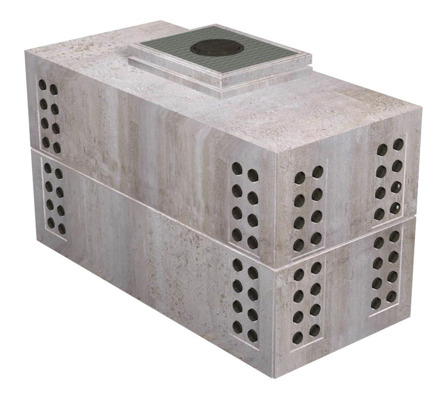 7'x14' Communications Vault-Riverside