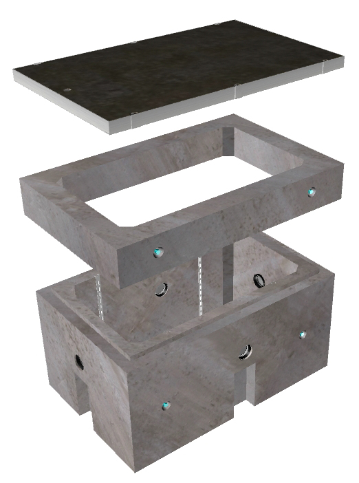 2'x3' Pull Box 3313-SDG&E - Image 2