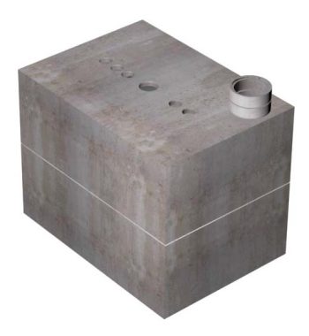 11'x16' Secondary Containment Vault