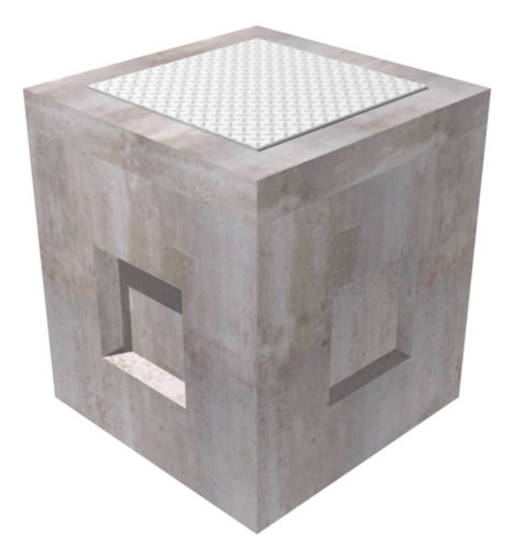 2'x2' Utility Vault