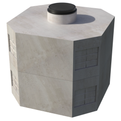 APS 1010-LA Octagonal Vault