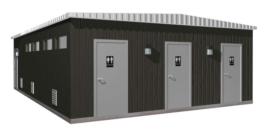 EASI-SET RESTROOM & CONCESSION BUILDING
