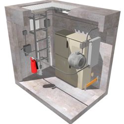 5'-0" x 6'-0" Microcell Communications Vault