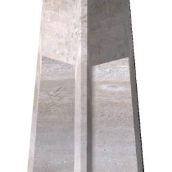 Lamp Base 24″ Square Footing