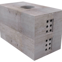 6'x12'x7' Utility Vault BG&E w/6"TD