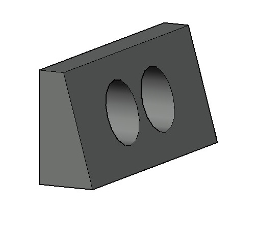 Double Pipe End Wall