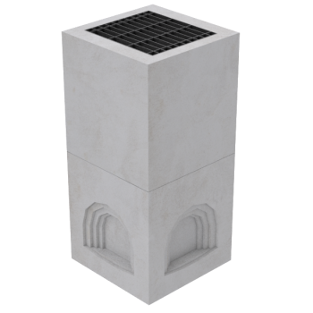 1'-6" X 1'-6" DRAINAGE INLET (KNOCK-OUT BASE)