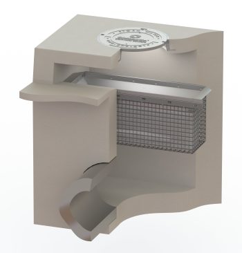 FloGard +Plus® Catch Basin Insert Filter, Curb Inlet