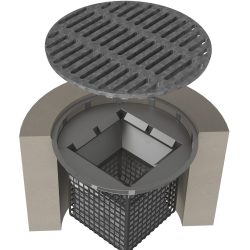 FloGard +Plus® Catch Basin Insert Filter, Round Inlet