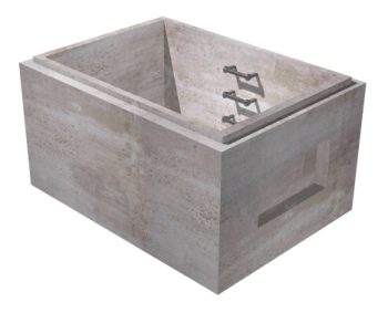 Water Meter Vault Riser w/ Knockouts