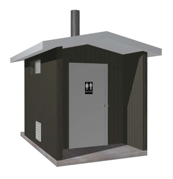 EASI-SET SINGLE RESTROOM 7' x 10'-4"